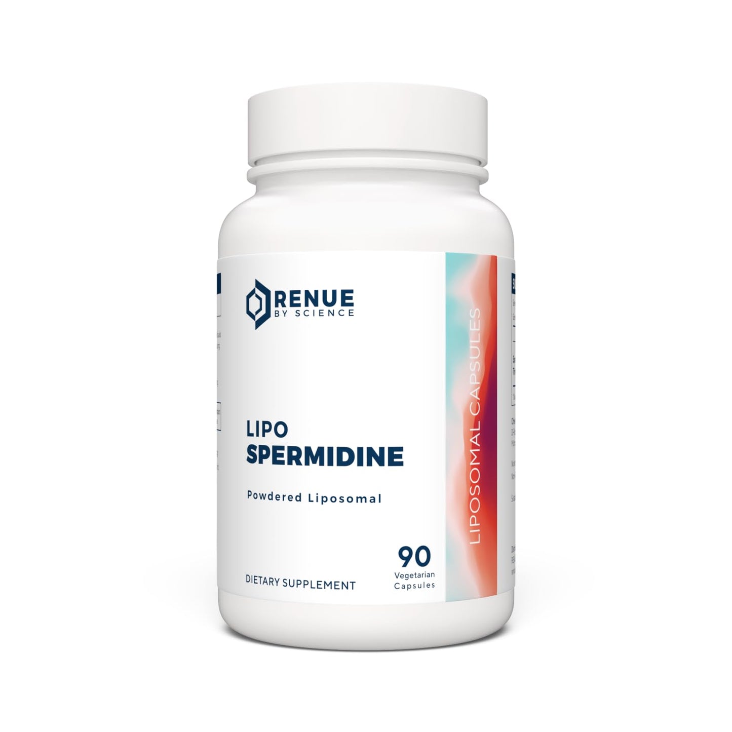 Renue By Science Spermidine Supplements | Liposomal Spermidine Supplements for Women and Men | 90 Capsules - 8mg Spermidine per Serving | Non-GMO & Allergen Free