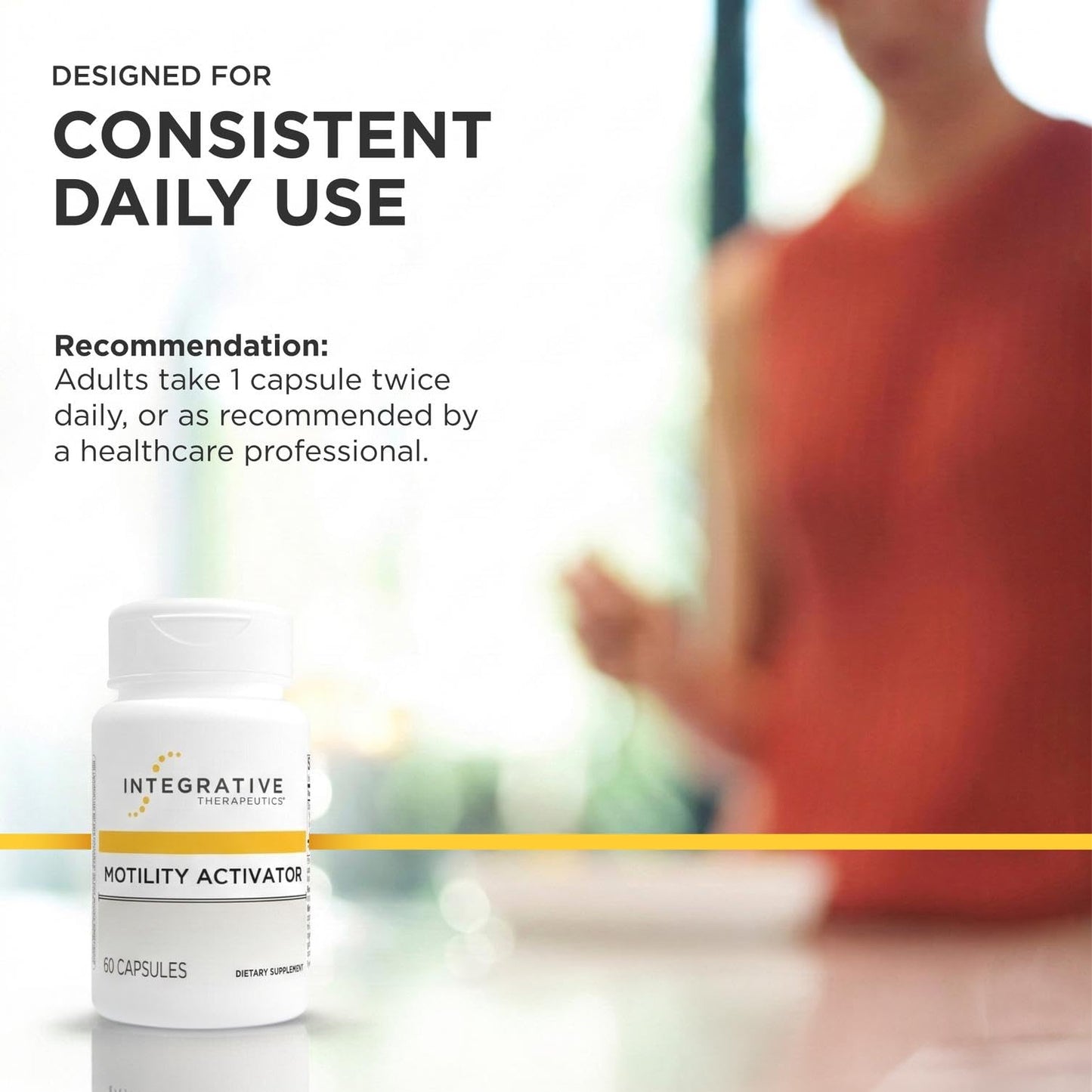Integrative Therapeutics Motility Activator - GI Motility & Gut Health Support Supplement