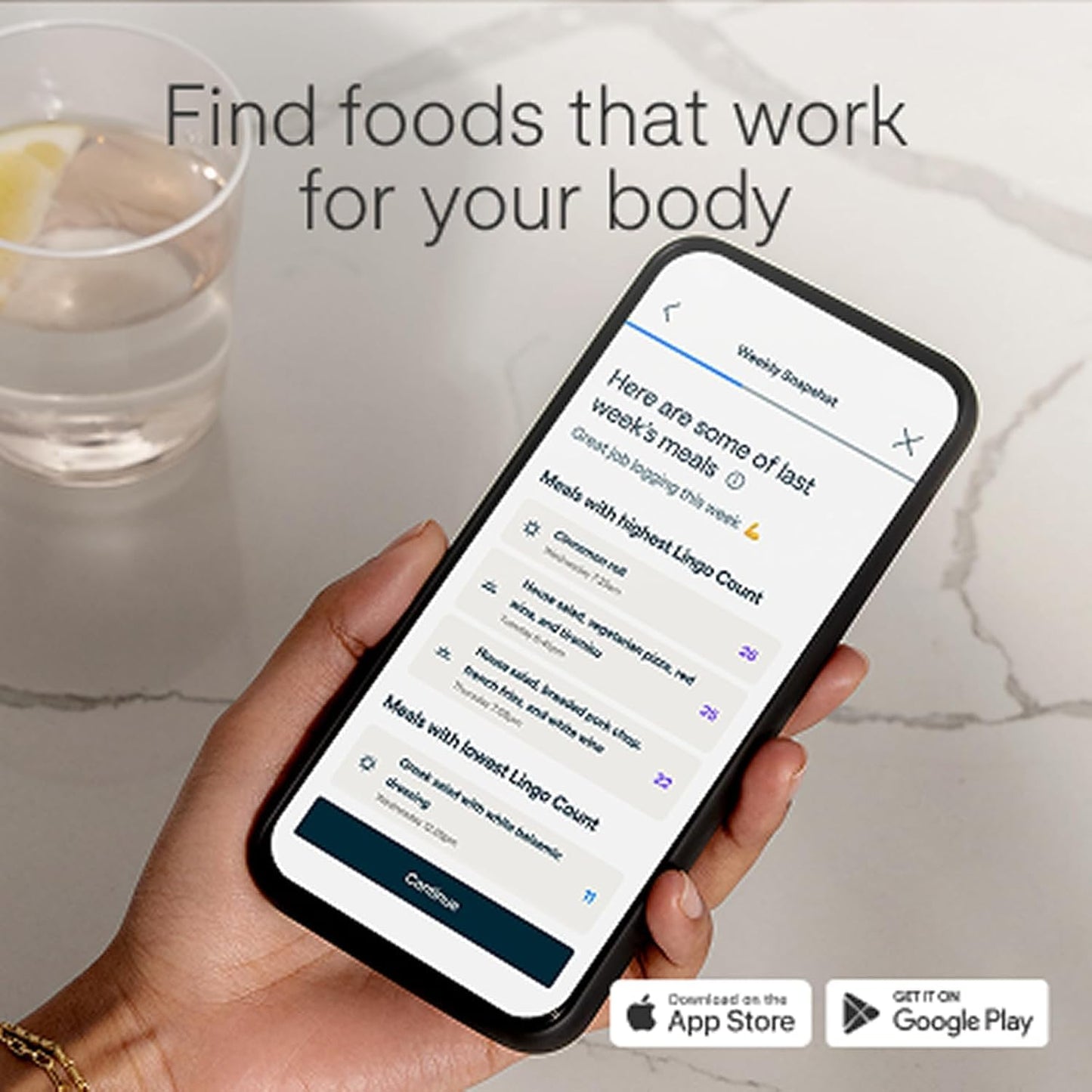 Lingo Continuous Glucose Monitor (CGM)