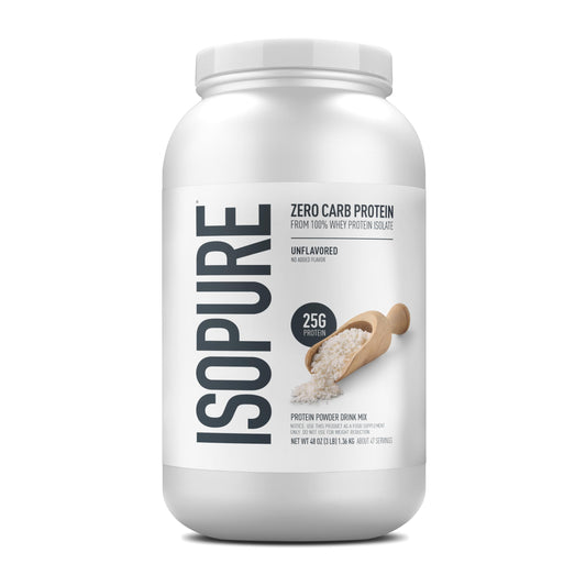 Isopure Zero Carb 100% Pure Whey Isolate Protein Powder