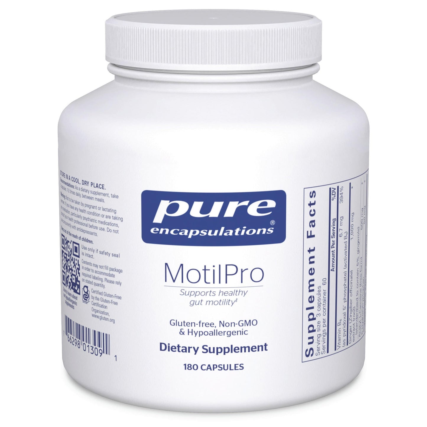 Pure Encapsulations MotilPro |Promote Healthy Gut Motility*
