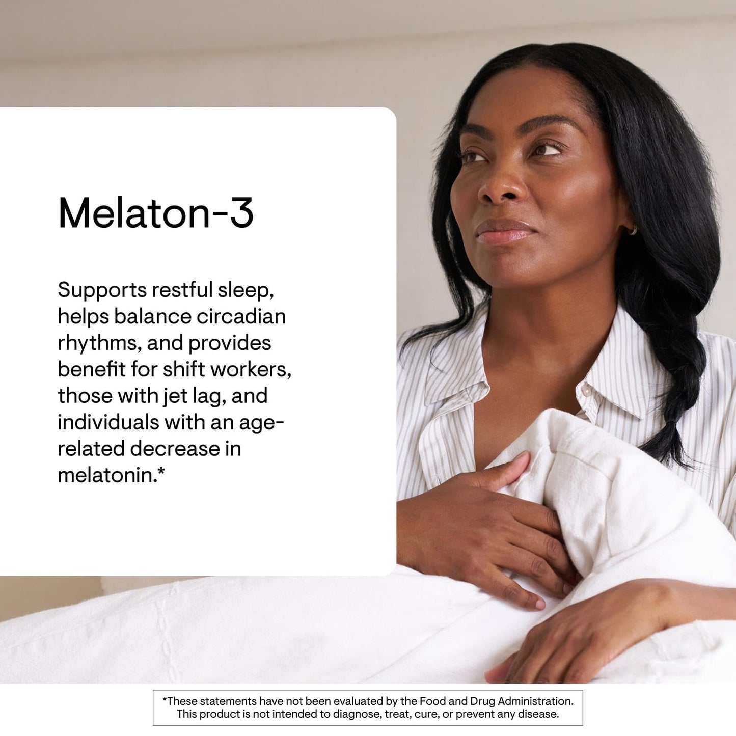 THORNE - Melaton-3-3 mg Melatonin Supplement