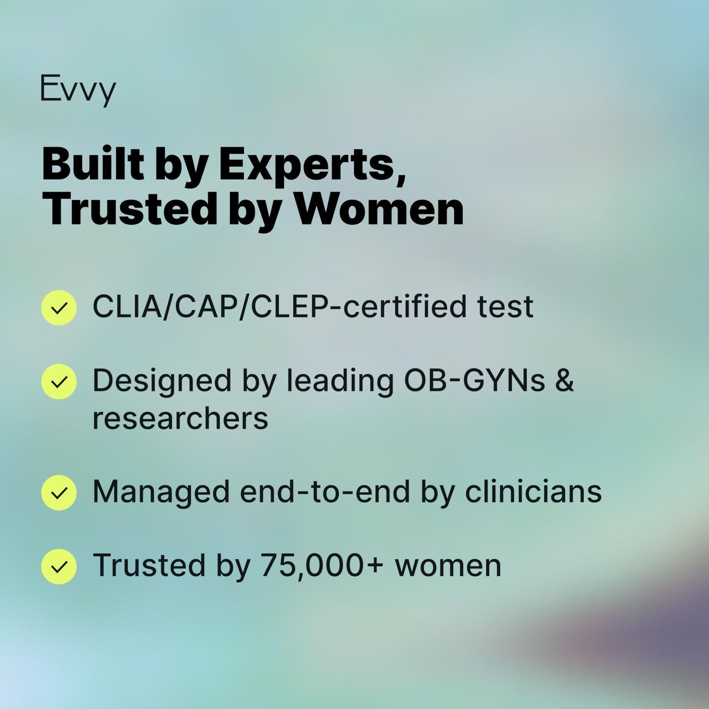 Evvy Vaginal Health Test | At-Home