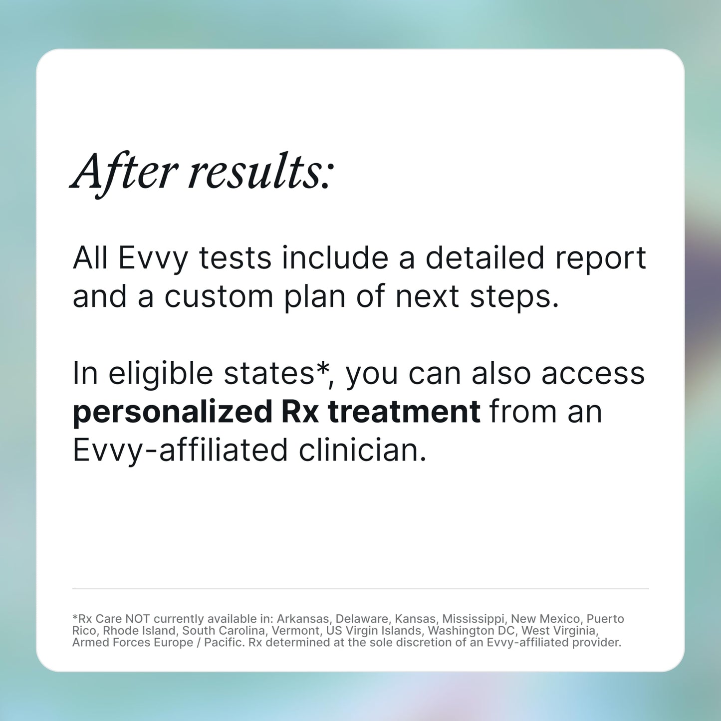Evvy Vaginal Health Test | At-Home