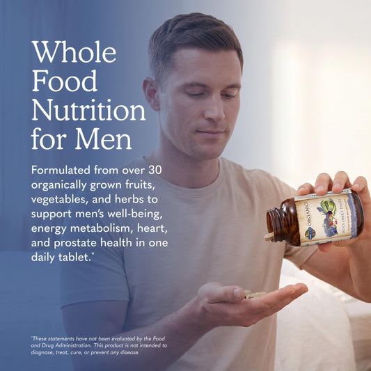 Garden of Life Once Daily Whole Food Multivitamin, Vitamins & Minerals, Vitamin C, Zinc, Vegan, for Health & Well-Being