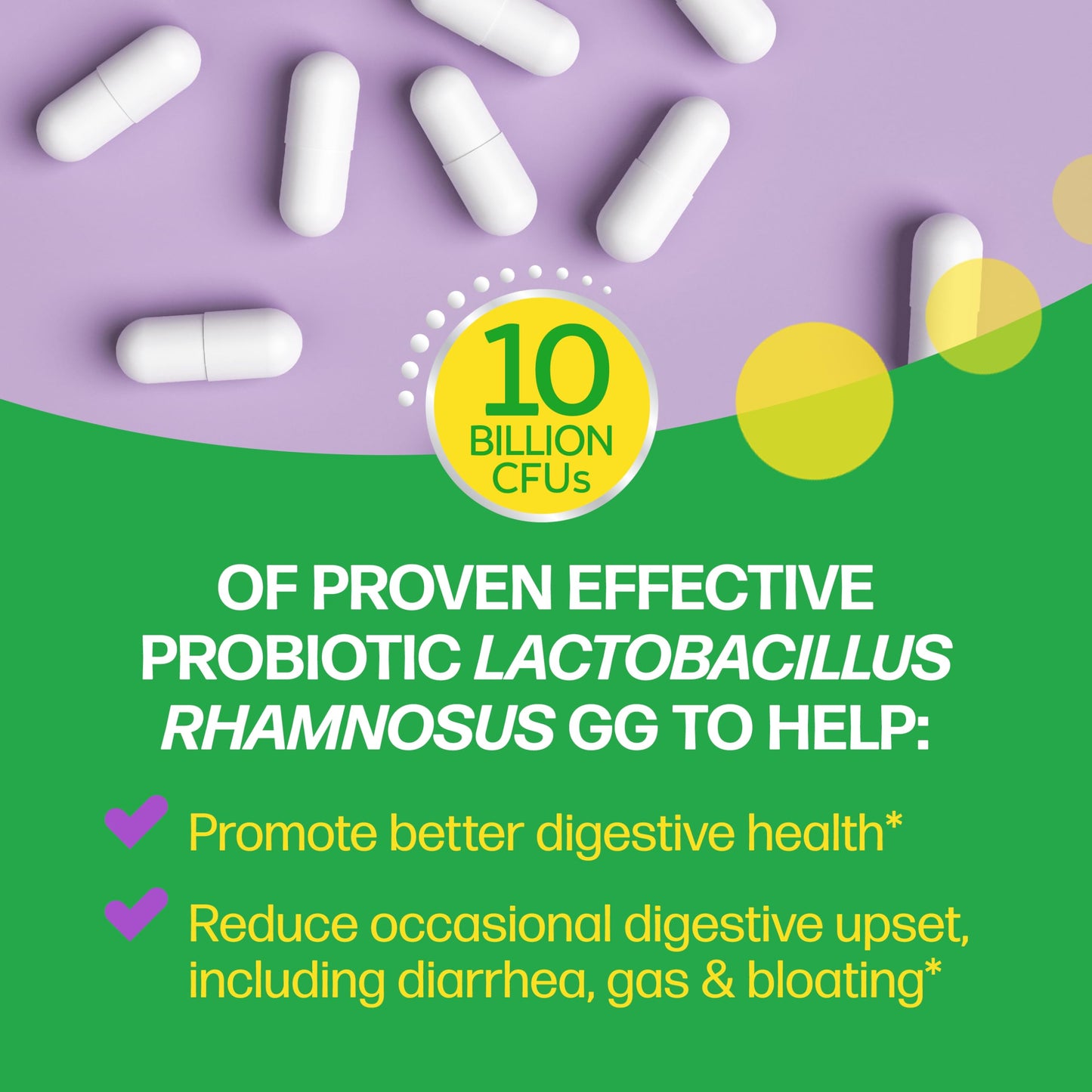 Culturelle Daily Probiotic Capsules For Men & Women, Digestive & Gut Health